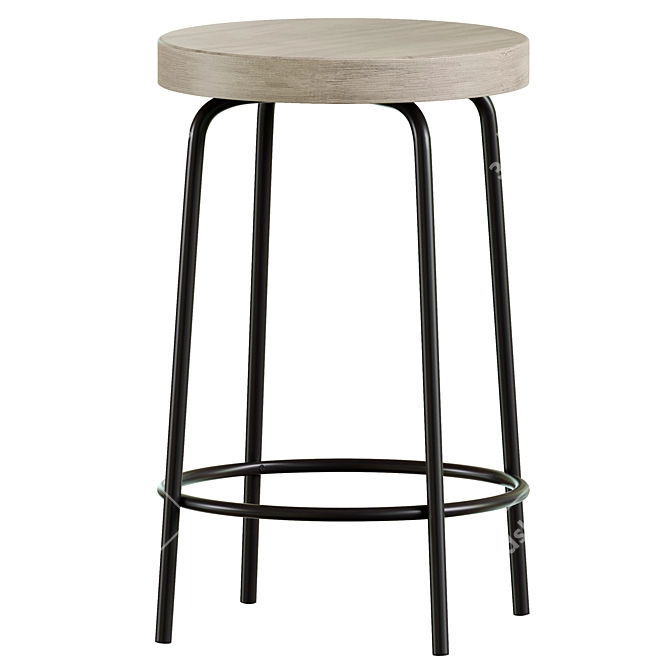 Cayman Collection Counter Stools 3D model image 3