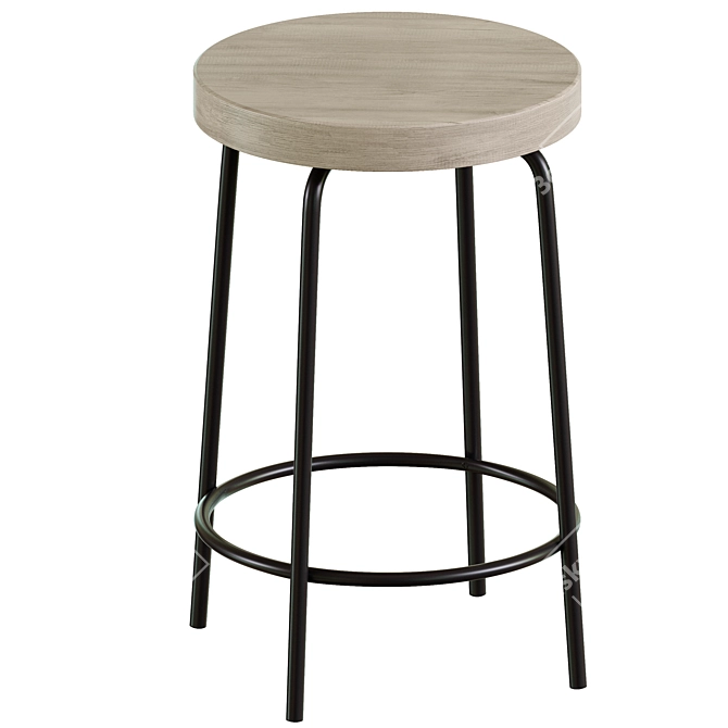 Cayman Collection Counter Stools 3D model image 4