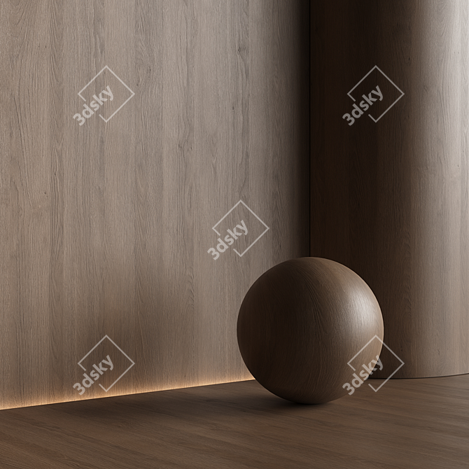 Seamless Wood Texture Pack 3D model image 2