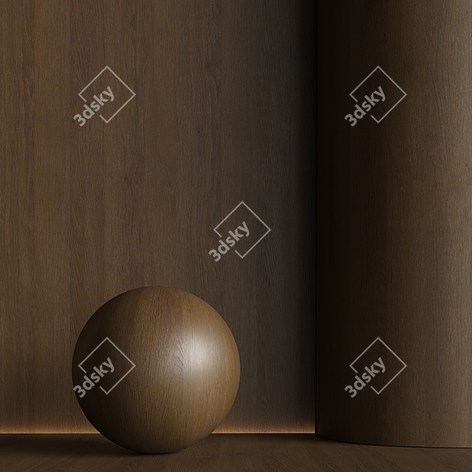 Seamless Wood Texture Pack 3D model image 3