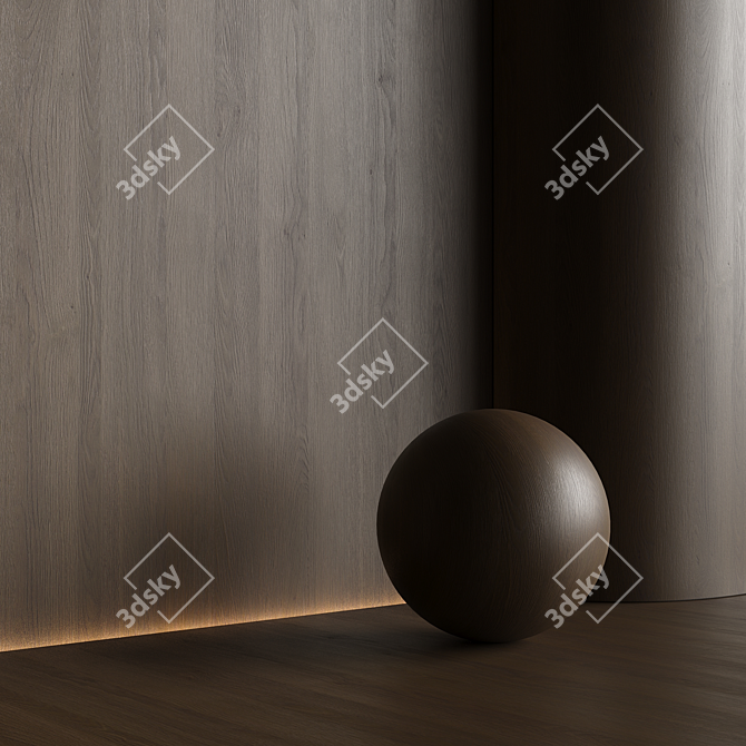 Seamless Wood Texture Pack 3D model image 4