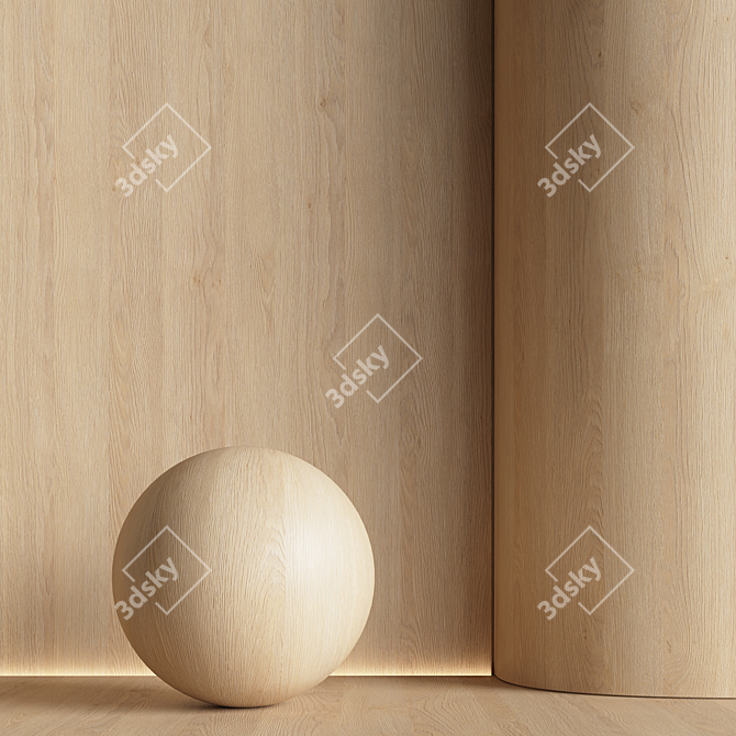 Seamless Wood Texture Pack 3D model image 5