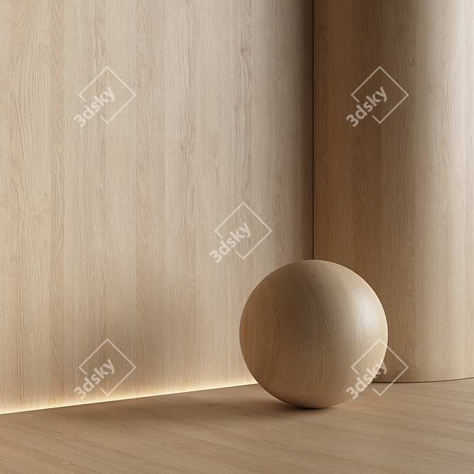 Seamless Wood Texture Pack 3D model image 6