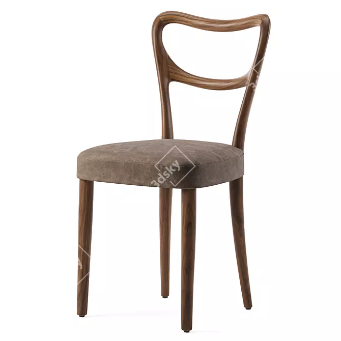 Stylish Noemi Chair Design 3D model image 1