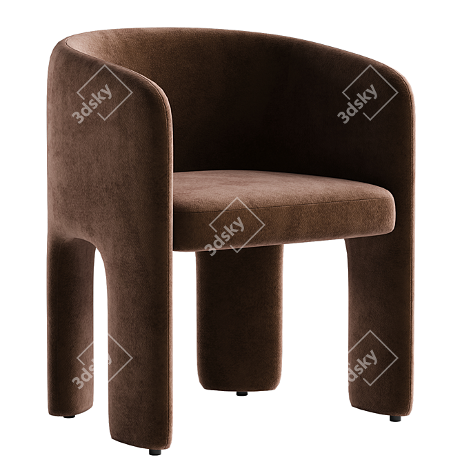 Modern Ditre Italia Cali Chair 3D model image 4