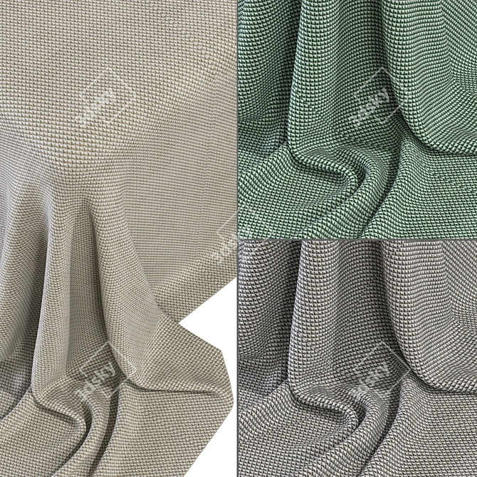 Versilia Fabric Collection 3D Model 3D model image 1