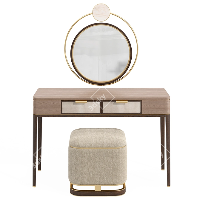 Sleek 2015 Mandalay Dresser 3D model image 2