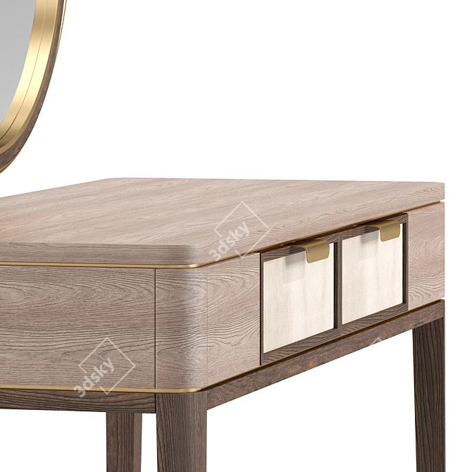 Sleek 2015 Mandalay Dresser 3D model image 4