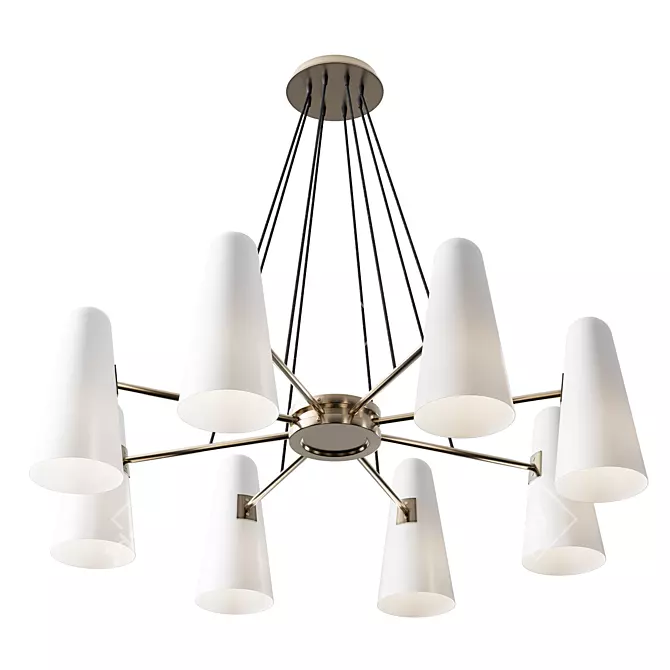 Scandlight Brady Pendant Light 3D model image 2