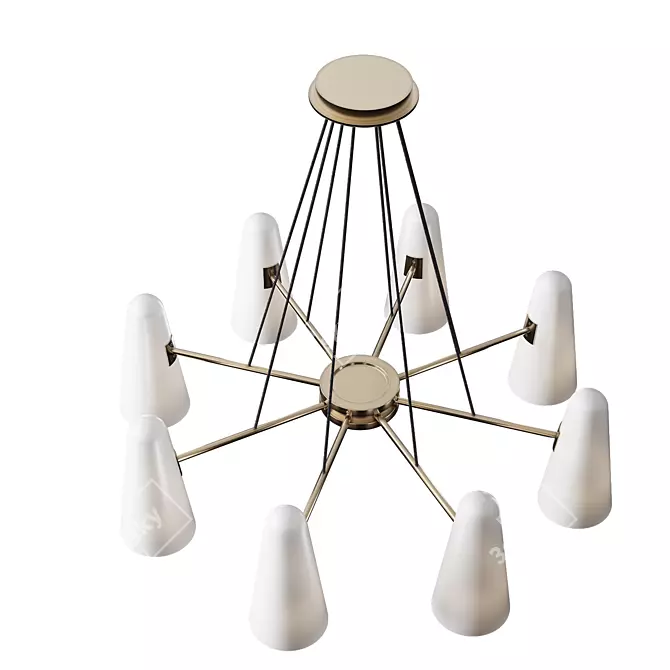 Scandlight Brady Pendant Light 3D model image 3