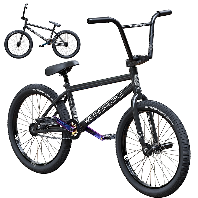 Stylish 2015 Reason Bikes Model 3D model image 4