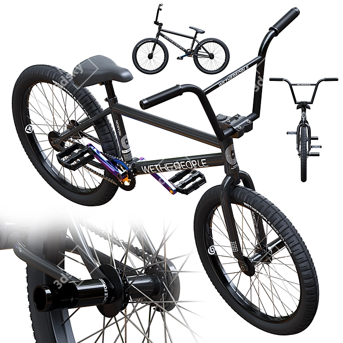 Stylish 2015 Reason Bikes Model 3D model image 6