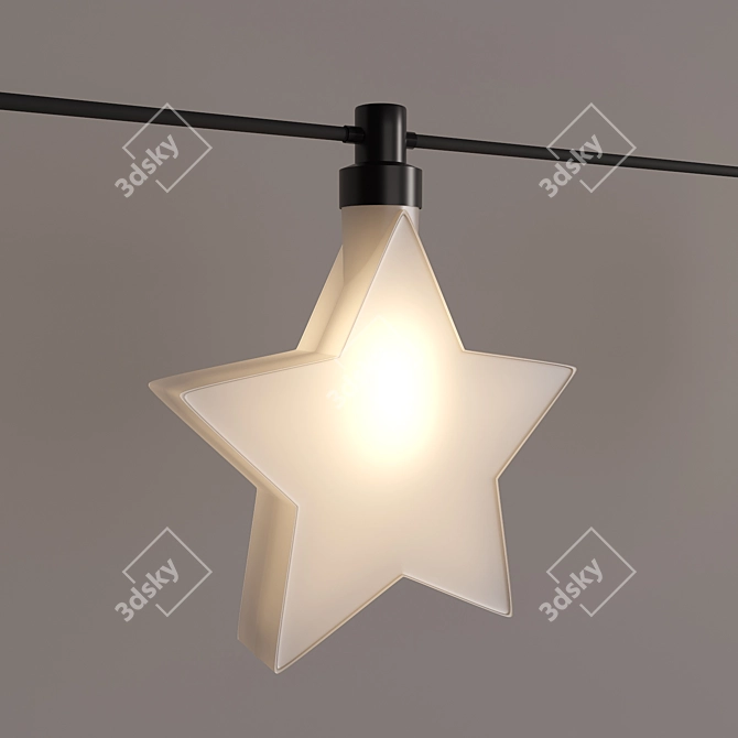 Adjustable Star Garland

Transformable decor for any occasion. Easy to customize & ideal for both indoor and outdoor settings. Perfect for parties, weddings 3D model image 5