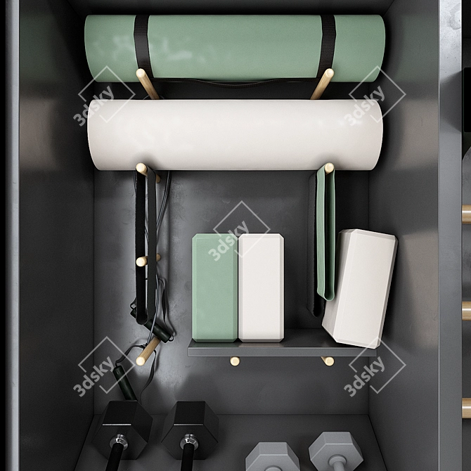 Sports Equipment Storage 3D Models 3D model image 3