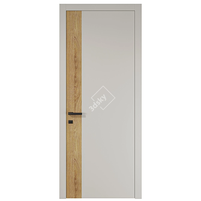 Profil Doors 24PE Entry Door 3D model image 2