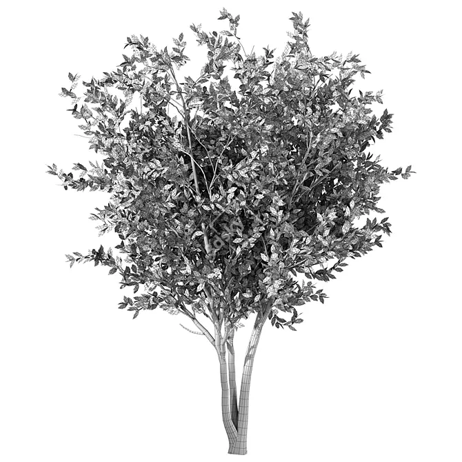 Modern Tree Sculpture: No.76 3D model image 5