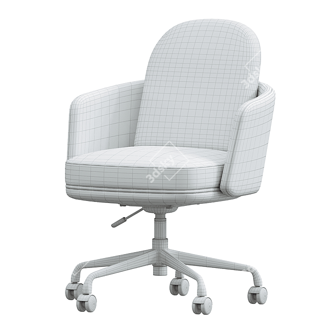 Vega Ergonomic Desk Chair 3D model image 3