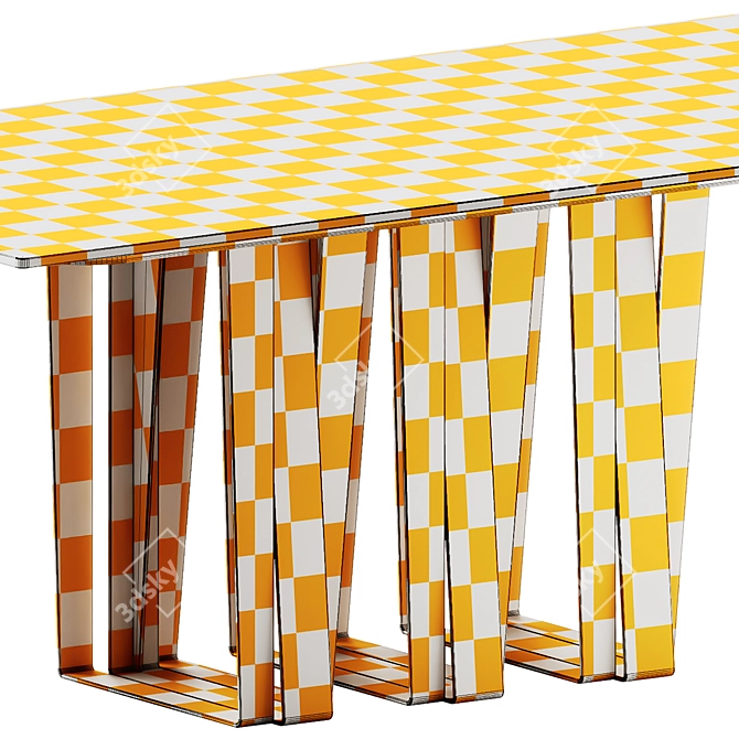 Eforma Narciso Dining Table Set 3D model image 6