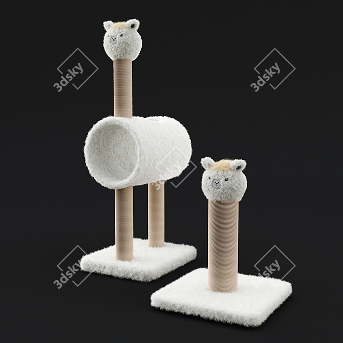 Frisco Cat Tunnel Combo 3D model image 1