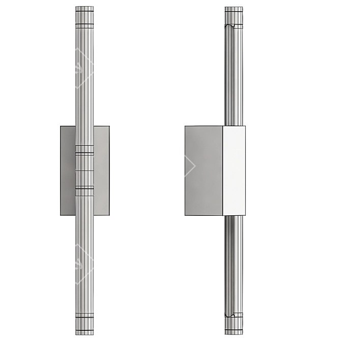 Sleek Band Model for VRay 3D model image 3