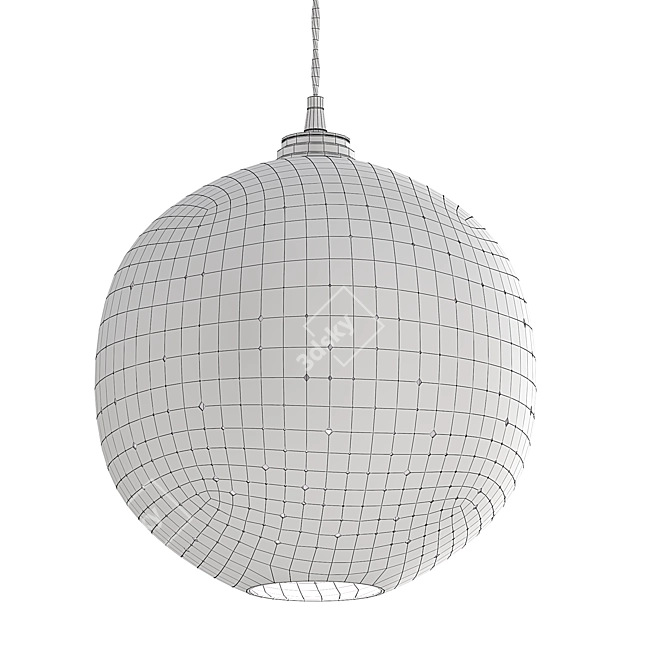 Celestial Pendant Lamp: Constellation Elegance 3D model image 4