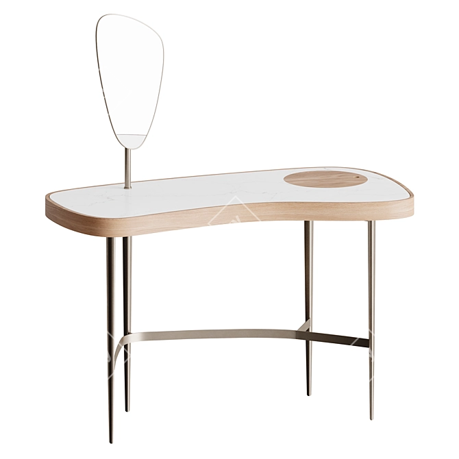 Elegant Vanity Table | Bonaldo 3D model image 3