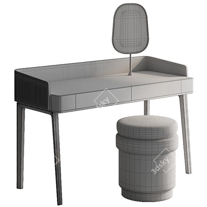 Elegance Express Dressing Table 3D model image 5