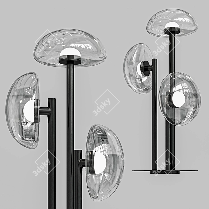 Crystal Lux Bosque Table Lamp 3D model image 2