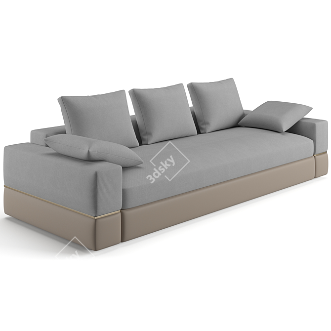 Luxence Maxime Luxury Sofa 3D model image 3