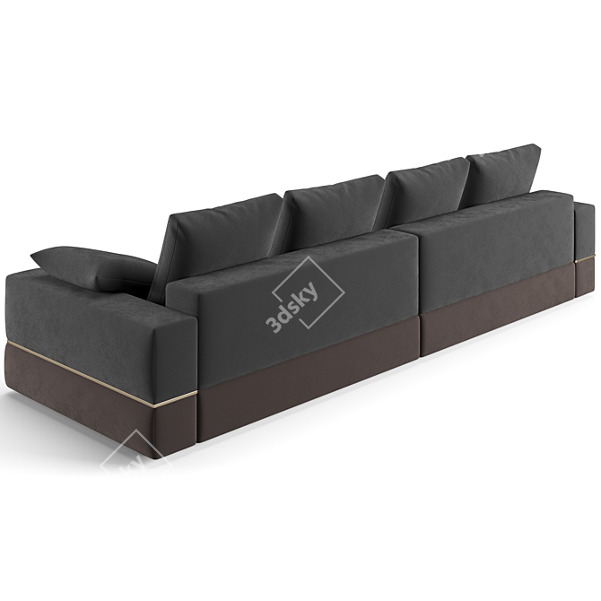 Luxence Maxime Luxury Sofa 3D model image 12