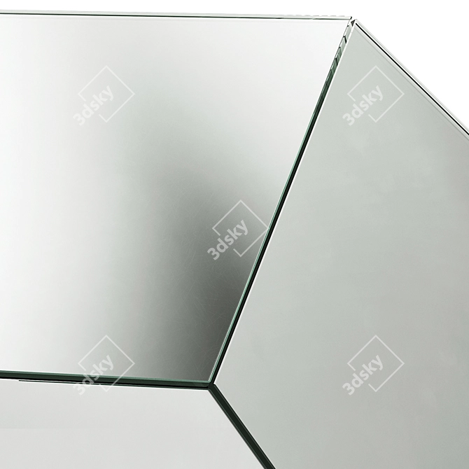 Diamond Mirror by Cattelan Italia 3D model image 3