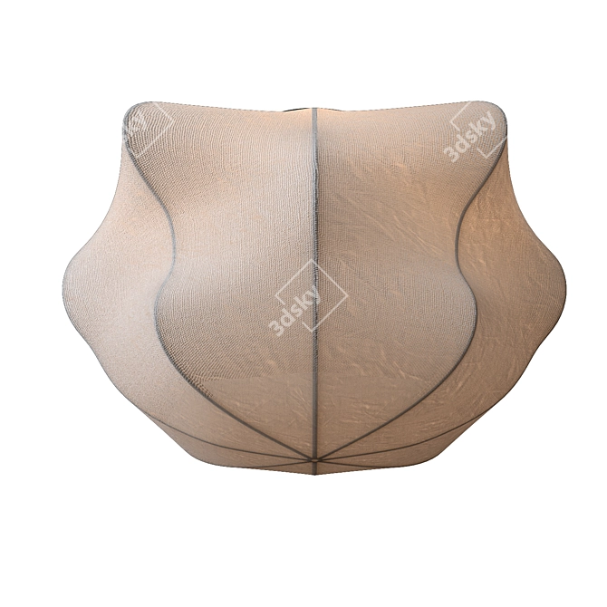 Elegancka lampa sufitowa Arwa 3D model image 1