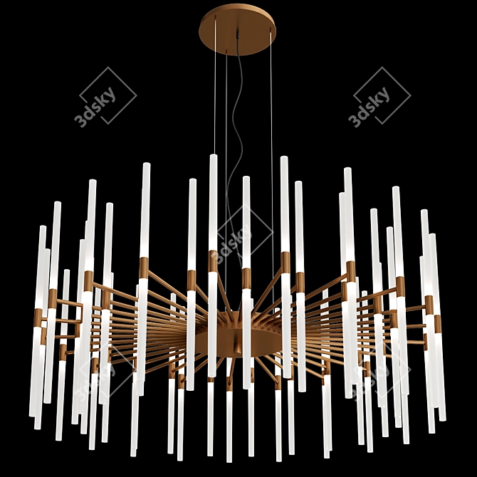 The Line Pendant Lamps Collection 3D model image 4