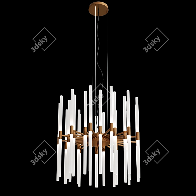 The Line Pendant Lamps Collection 3D model image 6