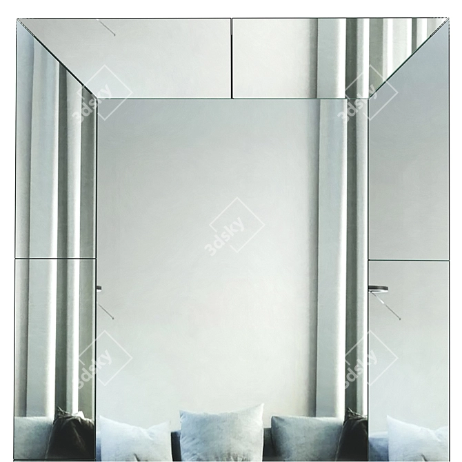  Regal Wall Mirror by Cattelan Italia 3D model image 4