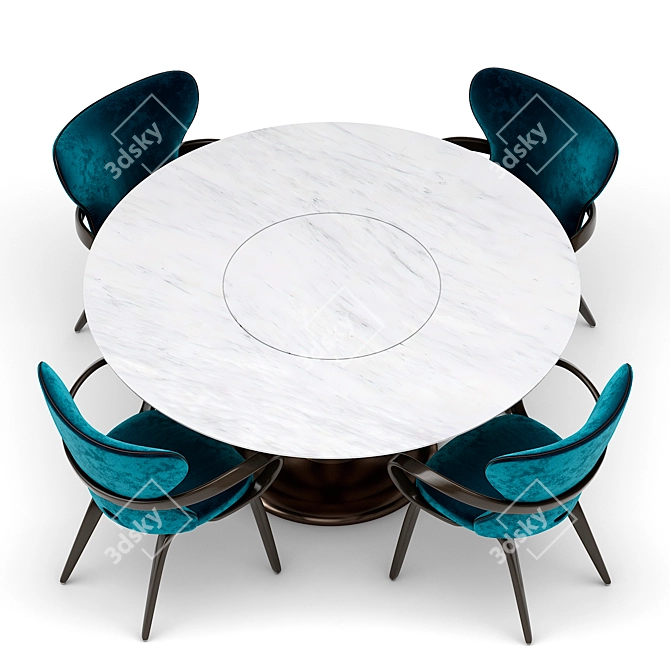 Apriori Dining Set: Rare Streaks 3D model image 2