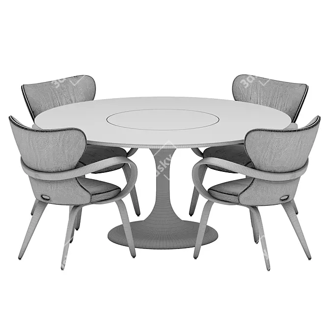 Apriori Dining Set: Rare Streaks 3D model image 5