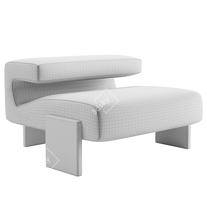 Loveseat Loveland by Moroso 3D model image 3