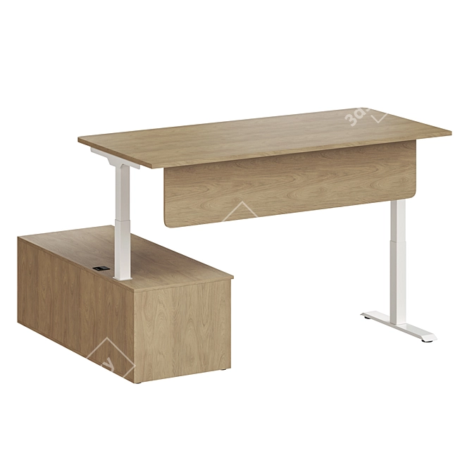 Contemporary SKID Table by SOLO 3D model image 4