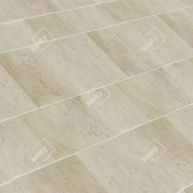 Marble Tile Stone Texture Pack 3D model image 8