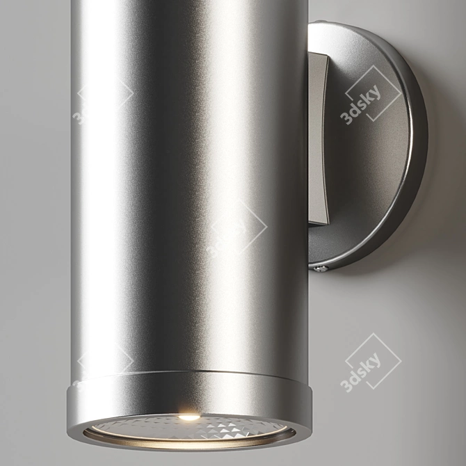 Poseidon Outdoor Wall Sconce 3D model image 3