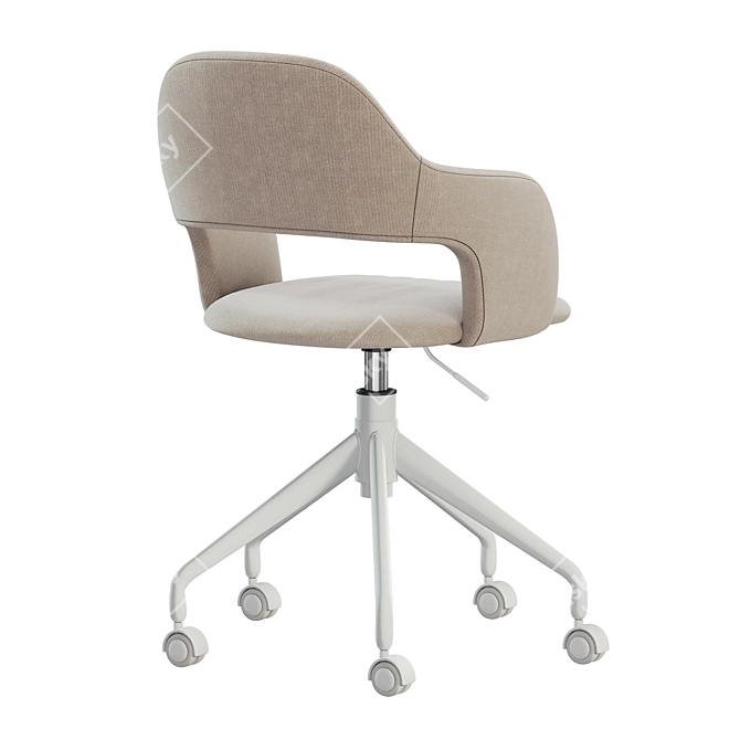 JYSK REERSLEV Office Chair White 3D model image 2