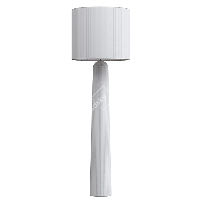 Elegant Floor Lamp Sedona 3D model image 2