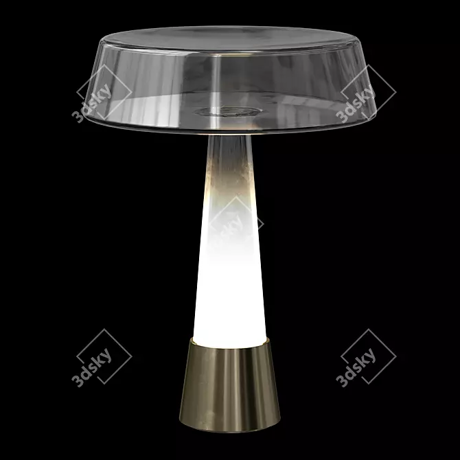 Geometric Modern Lighting Fixture 3D model image 1