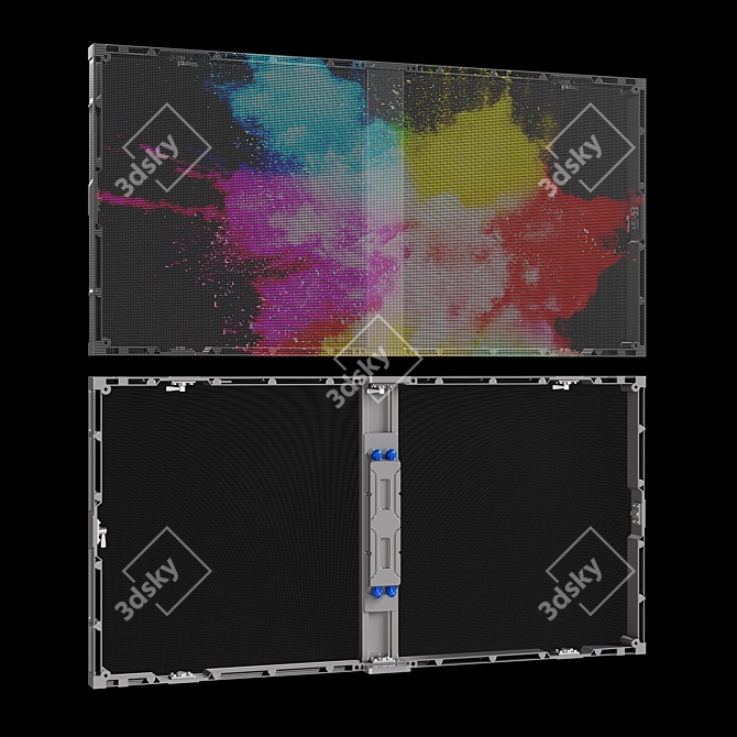 Dynamic Pixel Control Transparent Screen 3D model image 1