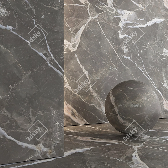 High-Quality Marble 3D Model 3D model image 2