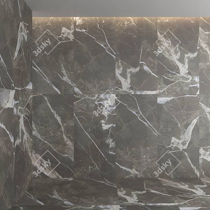 High-Quality Marble 3D Model 3D model image 4