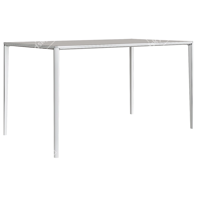 Createwhite Modern Style Dining Table 3D model image 2