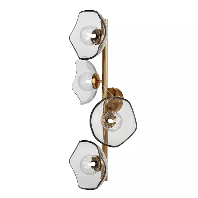 Elegant Maytoni Wall Sconce 3D model image 2