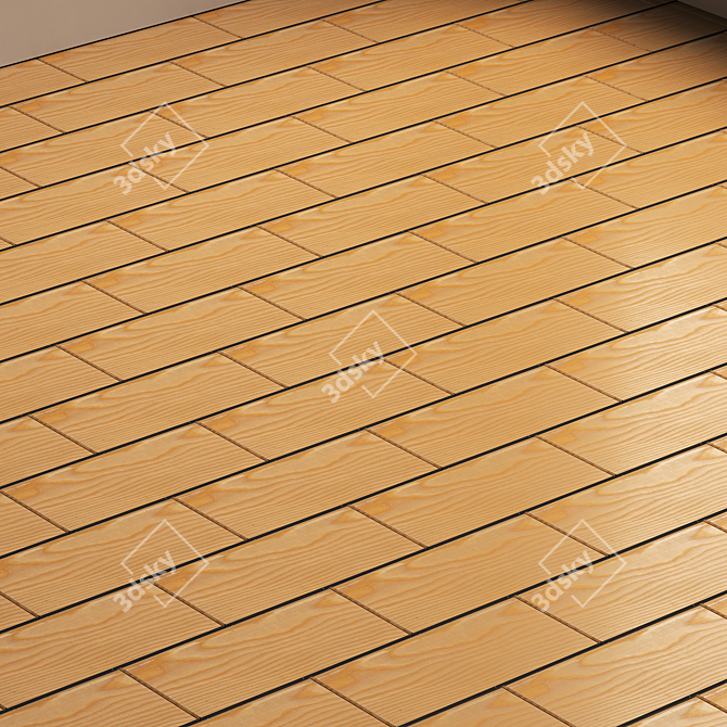 Wood Floor Texture Pack - 3D Models 3D model image 5